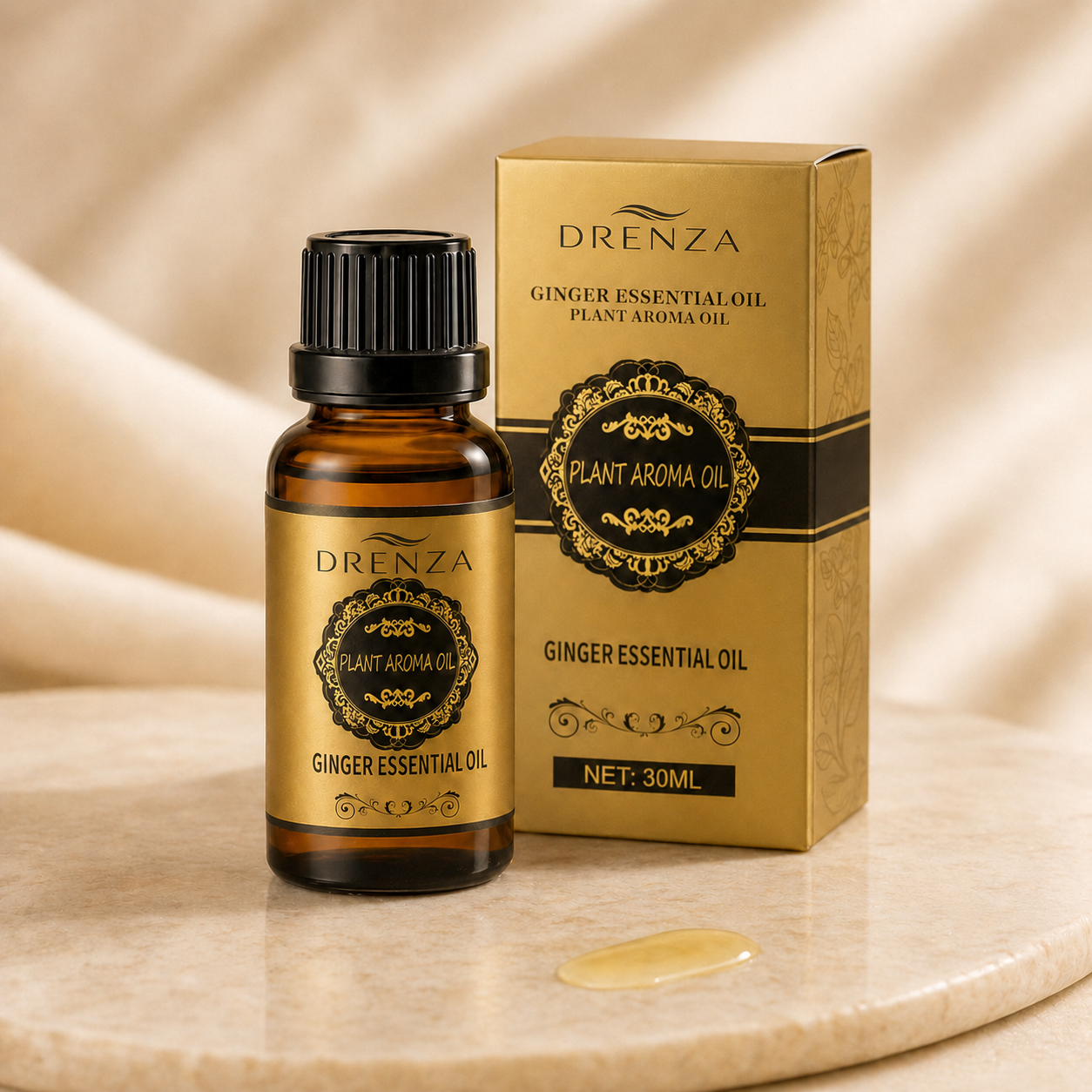 DRENZA® Óleo essencial de Gengibre Termoativo 30ml